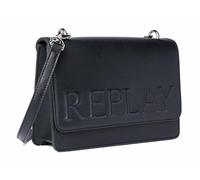 Replay Bolso bandolera para mujer de piel sintética, negro (Black 098), talla única