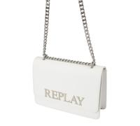 REPLAY Bolso de hombro plata / blanco One Size EUR