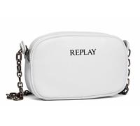 Replay Bolso de mano para mujer de piel sintética, blanco (Optical White 001), talla única