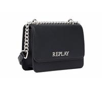 Replay Bolso de mano para mujer de piel sintética, negro (Black 098), talla única
