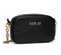 Replay Bolso de mano para mujer de piel sintética, negro (Black 098), talla única