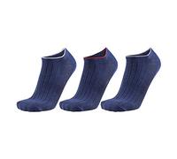 REPLAY C100631-001-N163 Plantillas ultraligeras, con logo (3 pares) Socks Unisex DARK BLUE/LOGO ASS COLOURS Tamaño 35/38