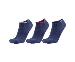 REPLAY C100631-001-N163 Plantillas ultraligeras, con logo (3 pares) Socks Unisex DARK BLUE/LOGO ASS COLOURS Tamaño 35/38