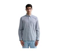 Replay - Camisa Dobby de Algodón M4148 Comfort - Shirts - Hombre - Azul - L -