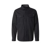 REPLAY Camisa negro denim, Talla L