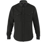 Replay Camisa Vaquera para Hombre, 098 Negro., L