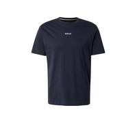REPLAY Camiseta azul oscuro / blanco, Talla L
