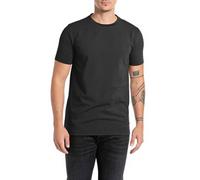 Replay Camiseta básica para Hombre, Corte Ajustado, 098 Negro., XS