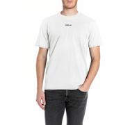 Replay Camiseta Cuello Redondo Hombre Básico Jersey 30/1 Regular Fit Negro