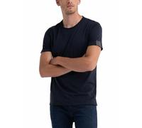 Replay Camiseta de hombre de manga corta y cuello redondo, azul (Midnight Blue 576), XXL