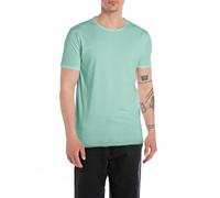 Replay Camiseta de hombre de manga corta y cuello redondo, turquesa (Jade Green... 189), S
