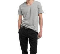 Replay M3591a Camiseta, M08 Light Grey Melange, L Hombres