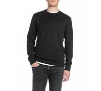 Replay Camiseta De Manga Larga JERSEY LONGSLEEVE Negra Blanca S - 3XL