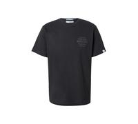 REPLAY Camiseta gris / negro, Talla M