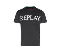 Replay M3099 Camiseta, 098 Negro, L Hombres