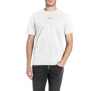 Replay M3098 Camiseta, 011 Natural White, L Hombres