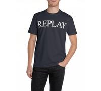 Replay M3099 Camiseta, 067 Night Blue, M Hombres