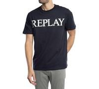 Replay M3099 Camiseta, 067 Night Blue, M Hombres