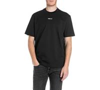Replay Camiseta para Hombre, 098 Negro., 3XL