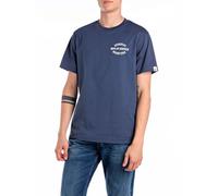Replay Camiseta para Hombre, 282 Medium Blue, XS