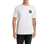 Replay Camiseta para Hombre de Corte Regular, Blanco (001 White), XL
