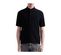 Replay- Cardigan- Shirts- Hombre- Negro- XL- Cardigan