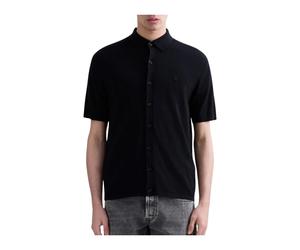 Replay- Cardigan- Shirts- Hombre- Negro- XL- Cardigan