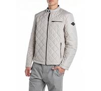 Replay Chaqueta acolchada para hombre, chaqueta de entretiempo sin capucha, marfil (arena 993), XL