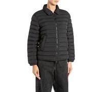 Replay Chaqueta de nailon de corte regular para mujer, 098 negro., M