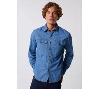 Replay Chemise 6.5 OZ DEEP BLUE DENIM COUPE Re S Azul