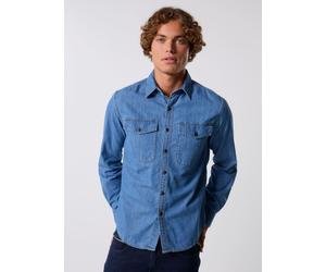 Replay Chemise 6.5 OZ DEEP BLUE DENIM COUPE Re XXL Azul