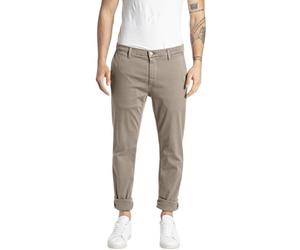 Replay Chino Zeumar Slim-Fit Hyperflex X-Lite con elástico para Hombre, Arena 020-1, 29W / 34L