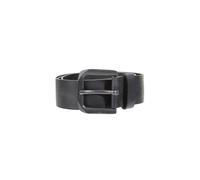 Replay Cinturón de piel para hombre 95 cm Negro