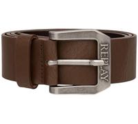 Replay Cinturón de piel para hombre, marrón (Dk Brown Wood 110), 100 cm