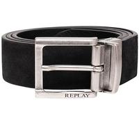 Replay Cinturón para hombre AM2715, 0098 negro, 100 cm