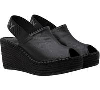 REPLAY Cuña de Piel sintética para Mujer, 003 Black, 37 EU