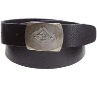 Replay Embossed - Cinturón para Hombre, Color Negro, Negro, 110 centimètres