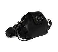 REPLAY Fw3078, Bolso Bandolera para Mujer, 098 Negro, UNIC