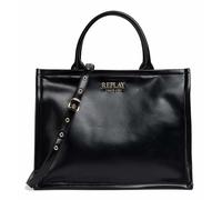 REPLAY Fw3780, Bolsa de Transporte Mujeres, 0098 Black, Mittelgroße