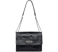 Replay Fw3789, Bolso Bandolera Mujeres, 0098 Black, Mittelgroße