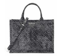 Replay Fw3791, Bolsa de Transporte Mujeres, 0097 Washed Black, Mittelgroße