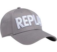 Replay Gorra Trucker De Lona Twill En Gris Un Tamaño