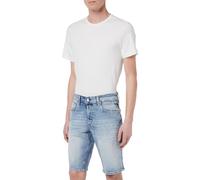 REPLAY Grover Short Pantalones Cortos de Jean, 010 Azul Claro, 28W para Hombre