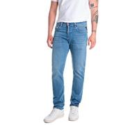 Replay Grover Touch Jeans, 009 Azul Medio, 28W / 30L Hombres