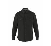 Replay Hombre Camisa Casual 6.5 OZ Black Denim - Regular Fit Negro