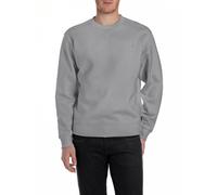 Replay Hombre Sudadera Cepillado Polar - Regular Fit Negro Blanco Azul Gris