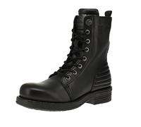 Replay, Horn Battle Leather, Zapatos Botín Anfibio Mujer Moda Casual Cuero