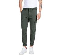 Replay Jaan Jeans, 030 Verde Militar, 33W x 32L Hombres