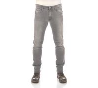 Replay Jeans Para Hombre Anbass Gris Oscuro Slim Fit Stretch W27 - W40