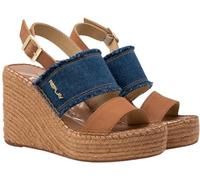 Replay Jess Band, Sandalias con cuña Mujer, 220 Denim, 35 EU